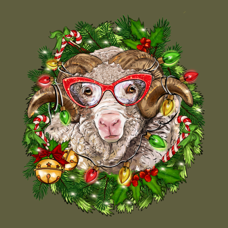 Christmas Merino Vintage Tee by BarkalooDesign | Teevron
