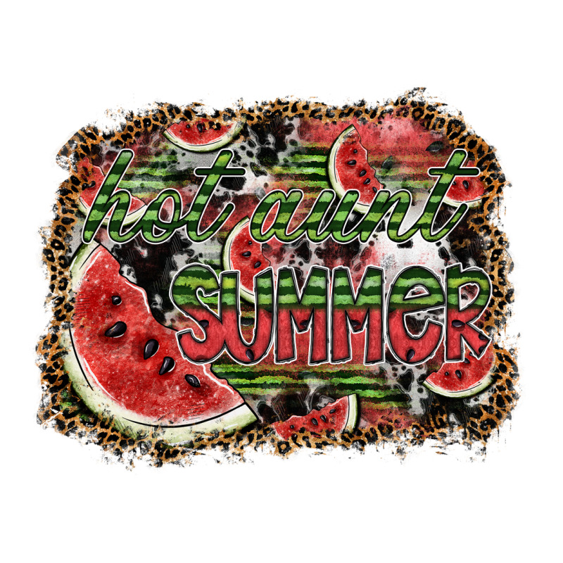 Hot Aunt Summer Zipper Hoodie by SublimationCraftShop | Teevron