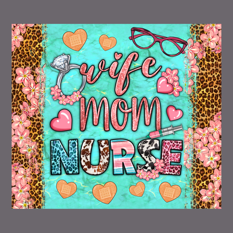 Wife Mom Nurse Tumbler Premium Sweatshirt by BundleAndBundleShop | Teevron