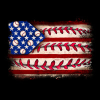 Baseball American Flag Zipper Hoodie | Teevron