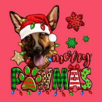 Merry Pawmas Christmas German Shepherd Premium Sweatshirt | Teevron