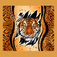 Tiger Scratch Mark Urban Heavy Tee | Teevron