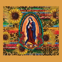 Sunflower Serape Lady Of Guadalupe Urban Heavy Tee | Teevron