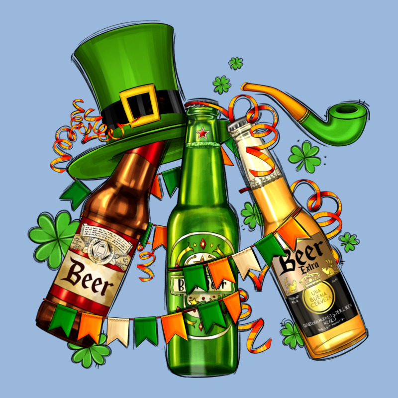 St Patrick's Beers Flags And Hat Premium Hoodie by AdoDesignShop | Teevron