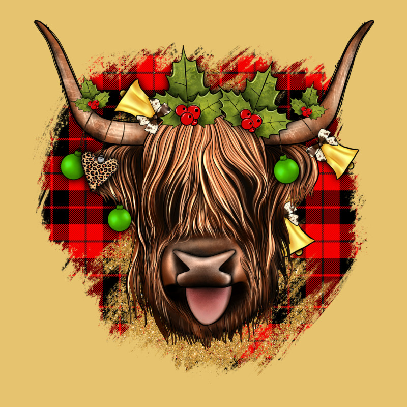 Highland Cow  Christmas Premium Sweatshirt by JahusDesignShop | Teevron