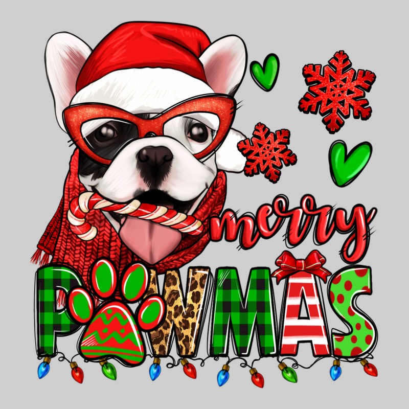 Merry Pawmas Christmas French Bulldog Premium Sweatshirt by Jasminsmagicworld | Teevron