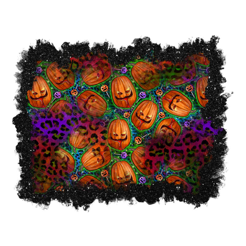 Halloween Pumpkin Background Classic Tee by BundleAndBundleShop | Teevron