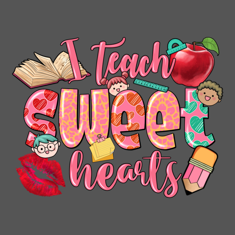 I Teach Sweet Hearts Valentine's Day Teacher Zipper Hoodie by FaDigitalArtStudio | Teevron