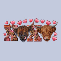 Xoxo Highland Cows Long Sleeve Tee | Teevron