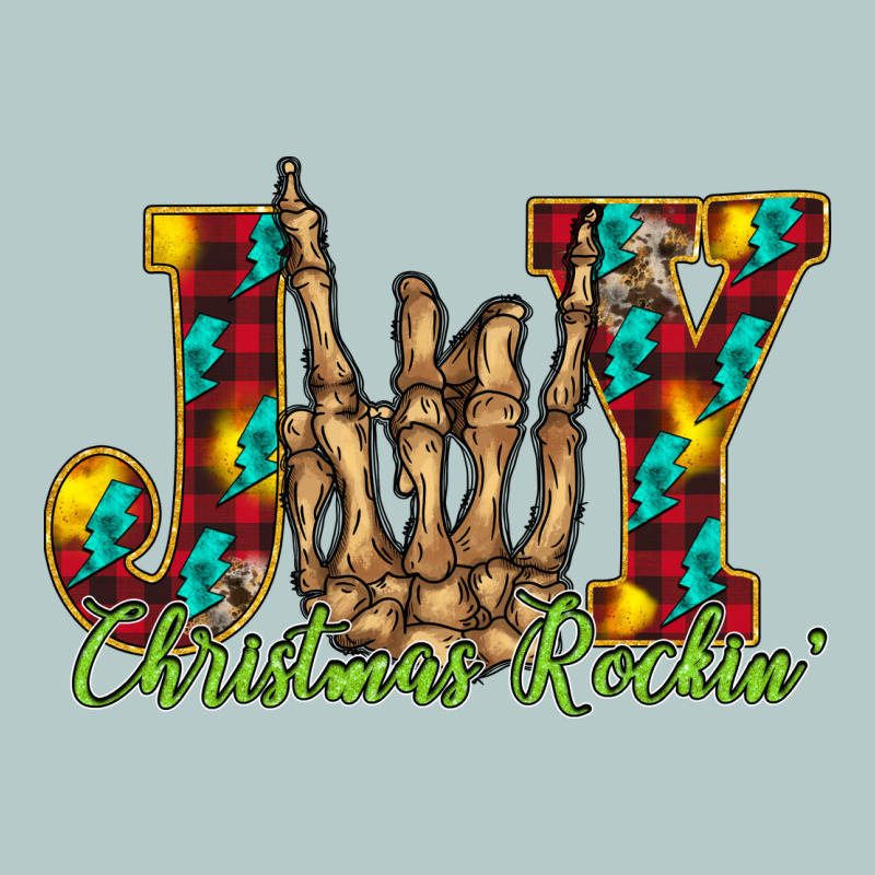 Joy Christmas Rockin Heavy Core Tee by CowhideDigitalArt | Teevron