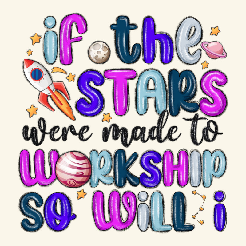 If The Stars Were Made To Worship So Will I Premium Hoodie by MaliasSmallBusiness | Teevron