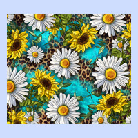 Western Daisy And Sunflower Urban Heavy Tee | Teevron
