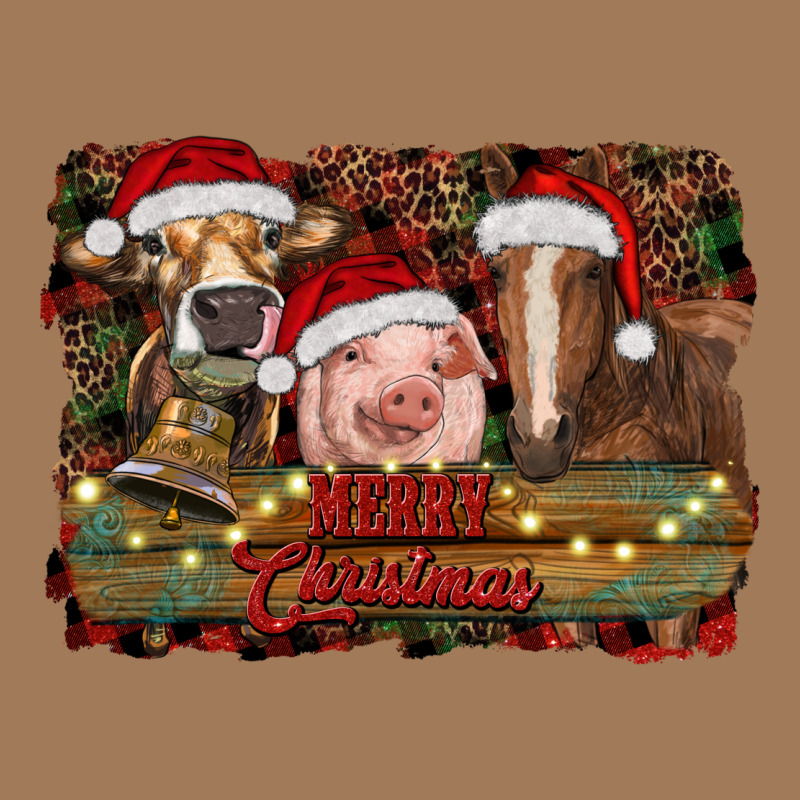 Merry Christmas Farm Animals Classic Tee by RanaPortraitStore | Teevron