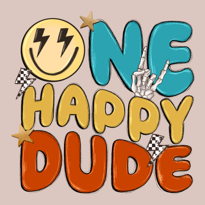 One Happy Dude Premium Hoodie by MaliasSmallBusiness | Teevron