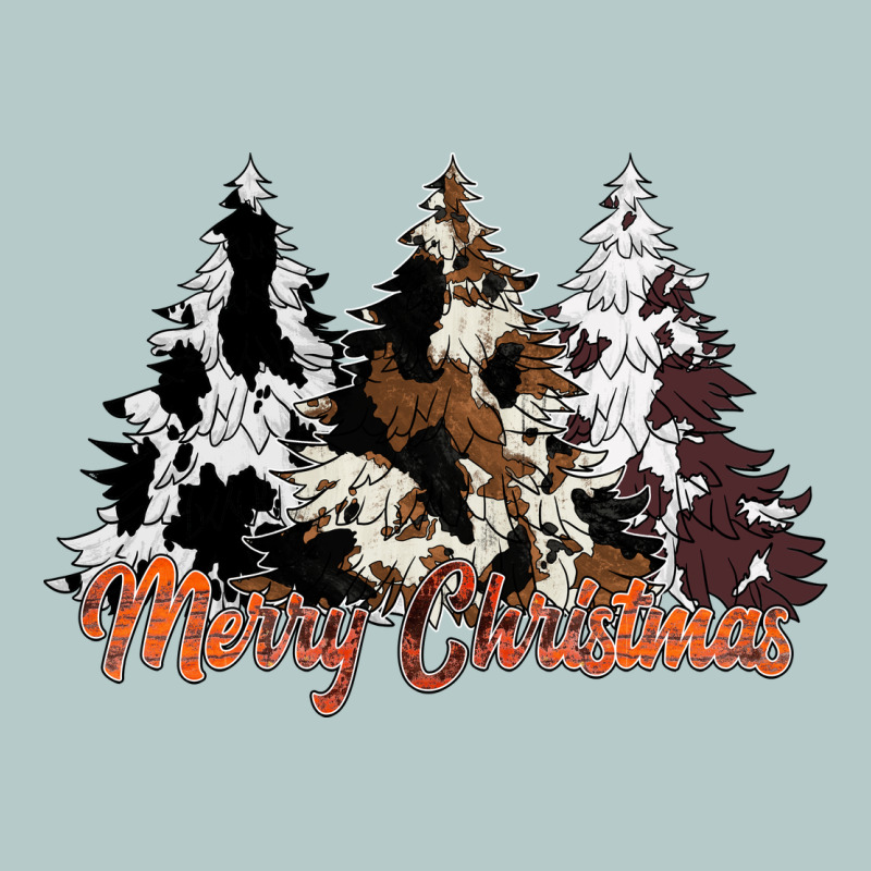 Merry Christmas Cowhide Trees Heavy Core Tee by CowhideDigitalArt | Teevron