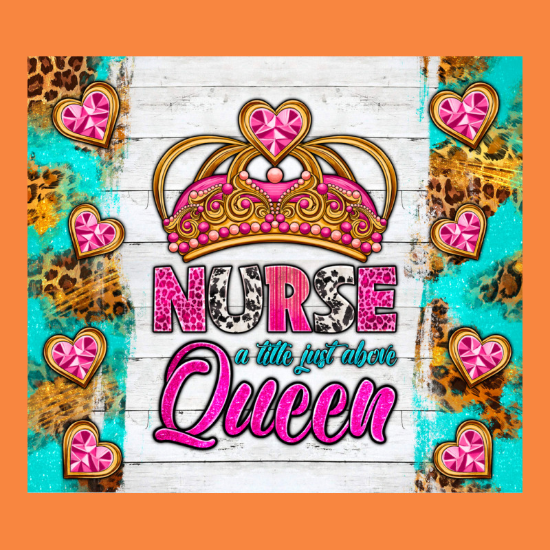 Nurse A Title Just Above Queen Tumbler Premium Sweatshirt by BundleAndBundleShop | Teevron