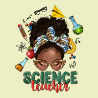 Science Teacher Afro Messy Bun Urban Hoodie | Teevron