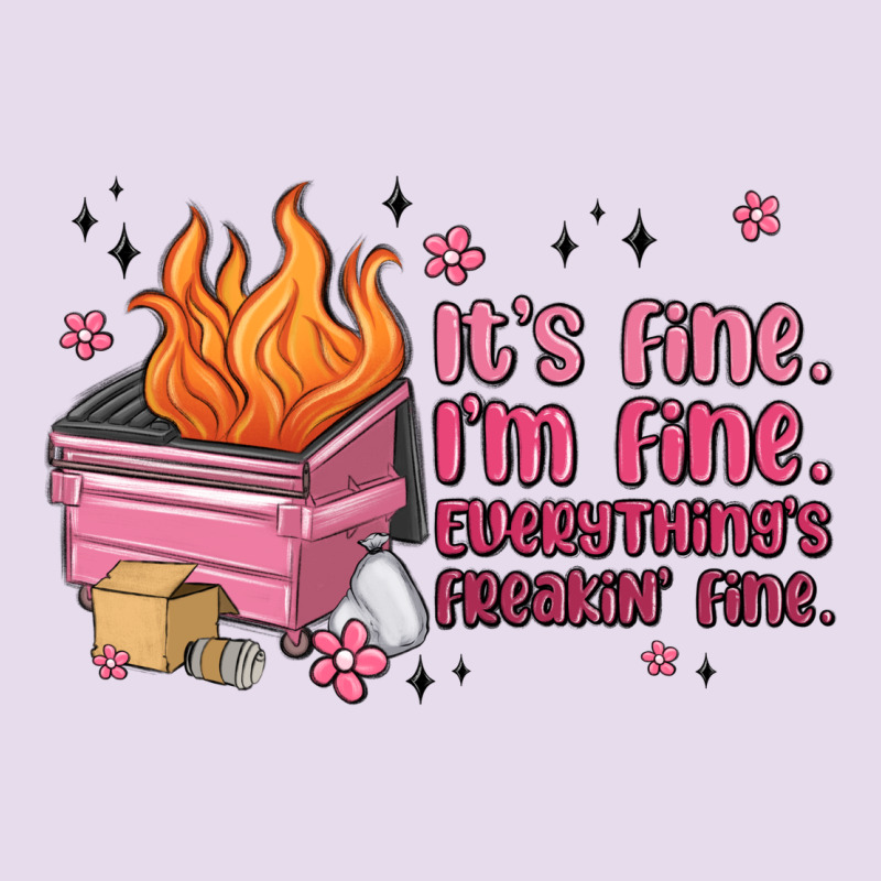 It's Fine I'm Fine Everything's Freakin' Fine Premium Hoodie by MaliasSmallBusiness | Teevron