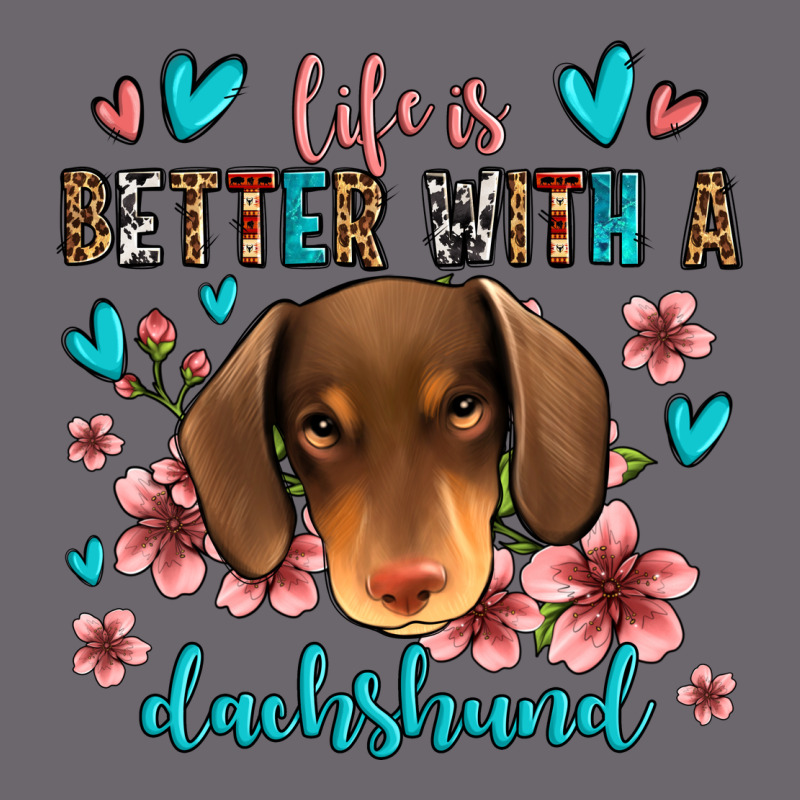 Life Is Better With A Dachshund Premium Sweatshirt by Jasminsmagicworld | Teevron