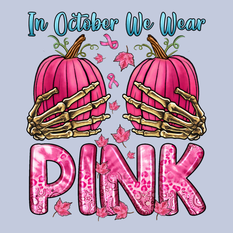 In October We Wear Pink Long Sleeve Tee by Zillion Design Studio | Teevron