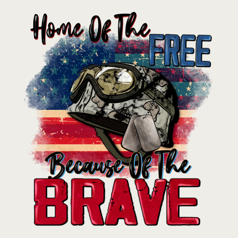 Home Of The Free Because Of The Brave 4th Of July Zipper Hoodie by CowGirlArtShop | Teevron