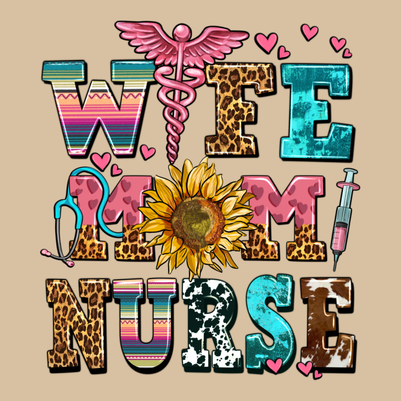 Wife Mom Nurse Heavyweight Hoodie by AdoDesignShop | Teevron