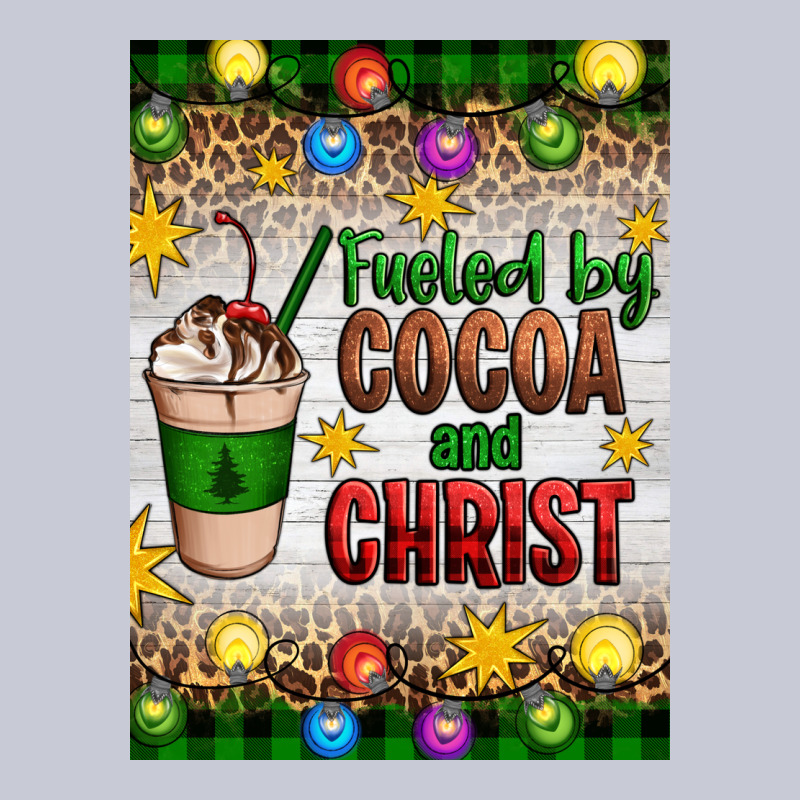 Christmas Fueled By Cocoa And Christ Heavyweight Hoodie by Artiststas | Teevron