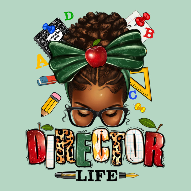 Director Life Afro Messy Bun Classic Tee by texasbilliewilder | Teevron