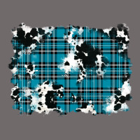 Winter Plaid Cowhide Pattern Background Urban Heavy Tee | Teevron