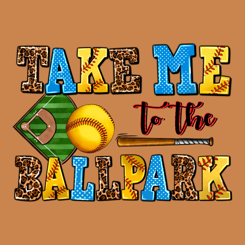 Take Me To The Ballpark Softball Heavyweight Hoodie by AdoDesignShop | Teevron