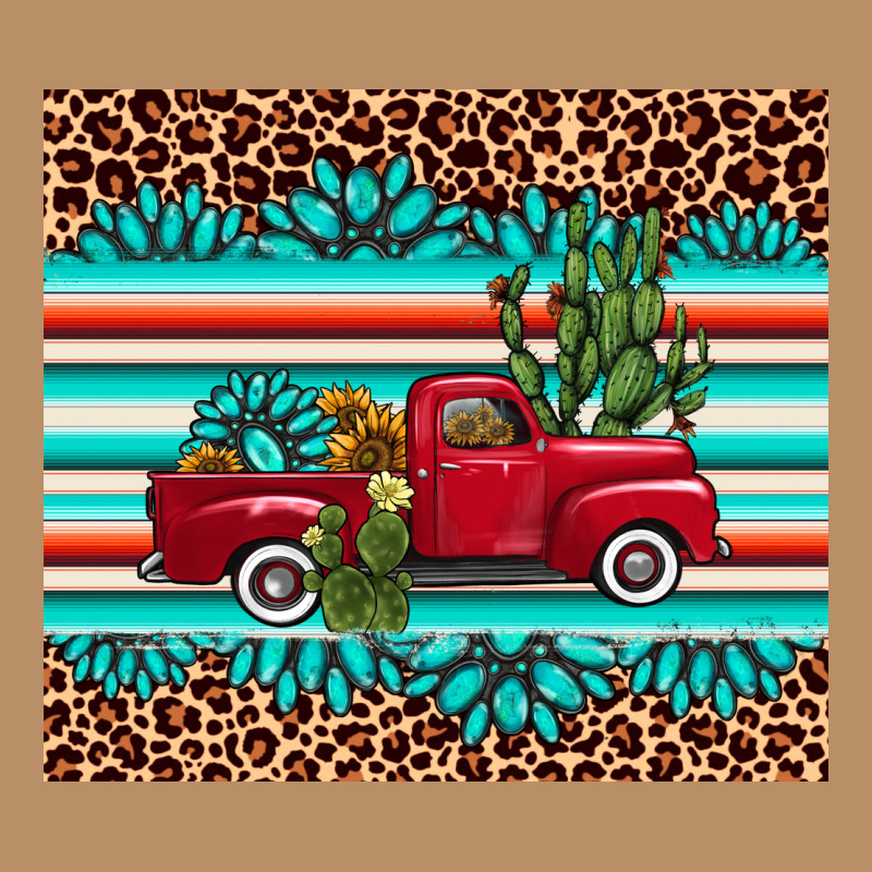 Truck Gemstone Leopard Vintage Hoodie by AdoDesignShop | Teevron