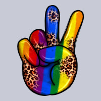 Pride Leopard Peace Hand Heavyweight Hoodie | Teevron