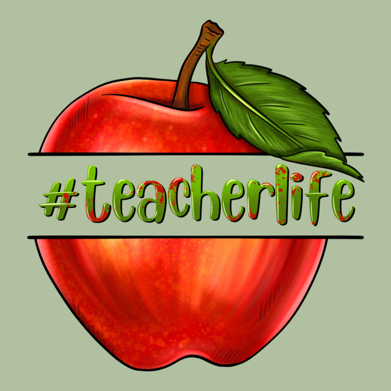Teacher Life With Apple Urban Hoodie by NancyCooperArtShop | Teevron