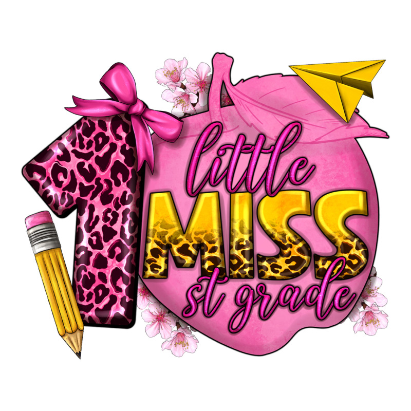 Little Miss 1st Grade Long Sleeve Tee by texasbilliewilder | Teevron
