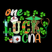 St.patricks One Lucky Cna  Nurse Ladies Tee | Teevron