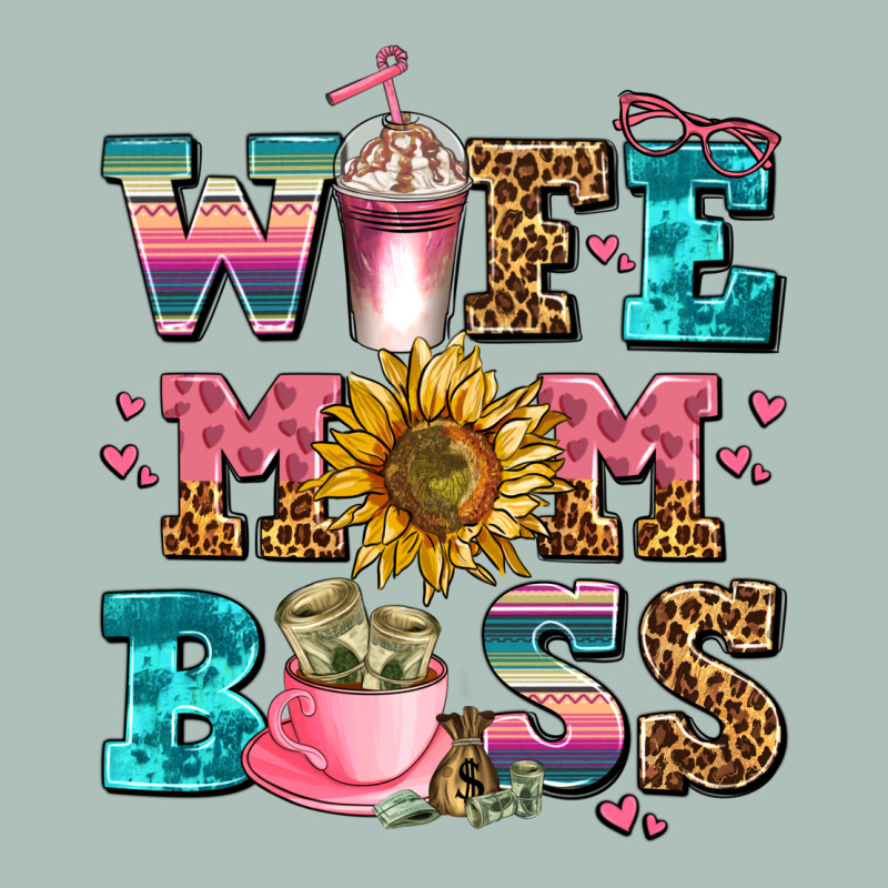 Wife Mom Boss Heavyweight Hoodie by AdoDesignShop | Teevron