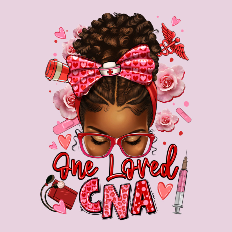 One Loved Cna Afro Messy Bun Classic Tee by texasbilliewilder | Teevron