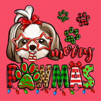 Merry Pawmas Christmas Shih Tzu Premium Sweatshirt | Teevron