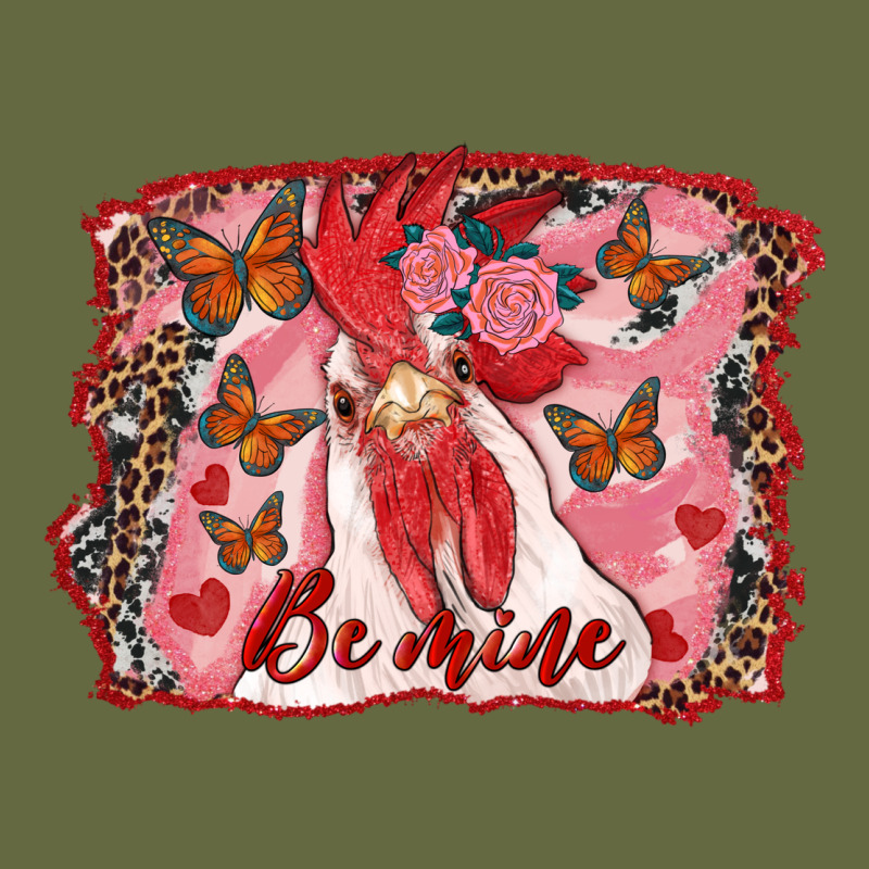 Be Mine Rooster Long Sleeve Tee by RanaPortraitStore | Teevron