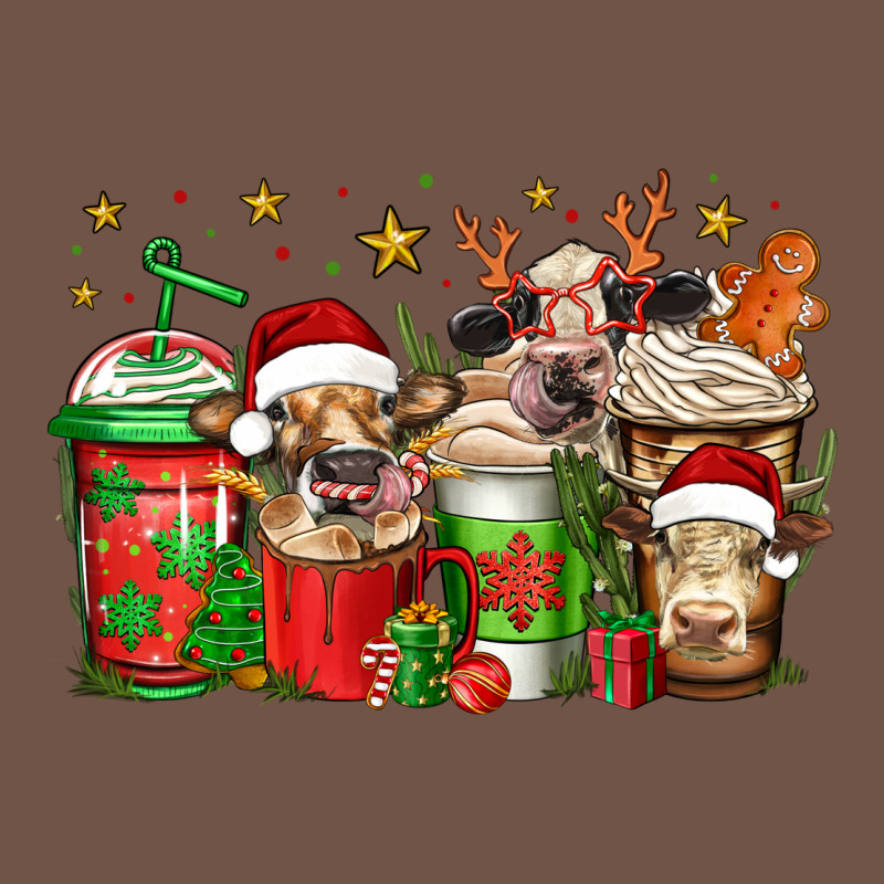 Christmas Cows Coffee Premium Sweatshirt by Jasminsmagicworld | Teevron