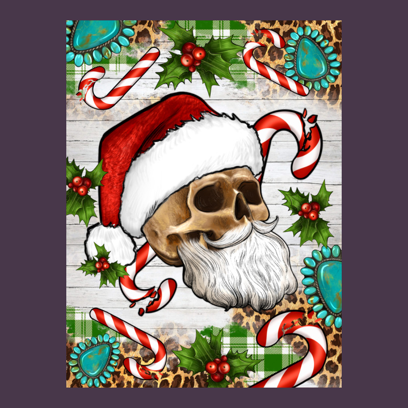 Christmas Hippie Skeleton Santa Heavyweight Hoodie by Artiststas | Teevron