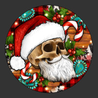 Christmas hippie skeleton santa ornament | Teevron