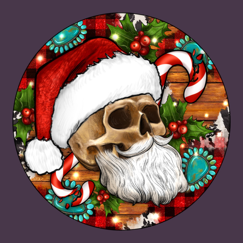 Christmas Hippie Skeleton Santa Ornament Heavyweight Hoodie by Artiststas | Teevron