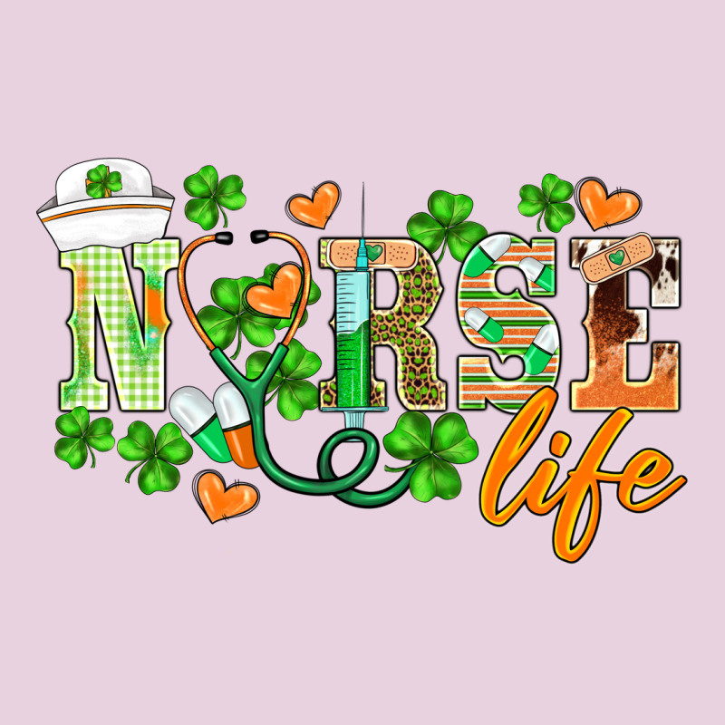 St.patricks Nurse Life Ladies Tee by BarkalooDesign | Teevron