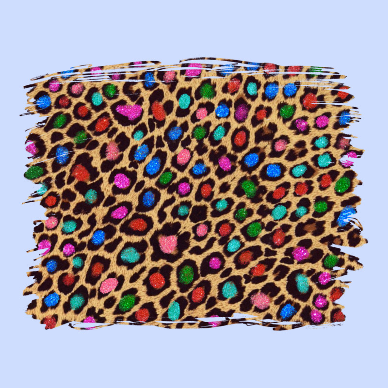 Leopard With Multiple Color Glitters Urban Heavy Tee by Artiststas | Teevron