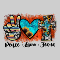Peace Love Jesus Premium Sweatshirt | Teevron