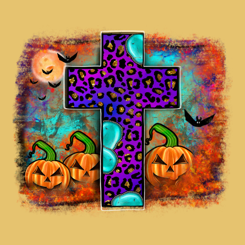 Halloween Cross Premium Sweatshirt by JahusDesignShop | Teevron