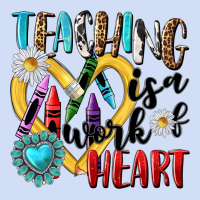 Teaching Is A Work Of Heart Urban Hoodie | Teevron