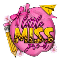 Little Miss Pre K Long Sleeve Tee | Teevron