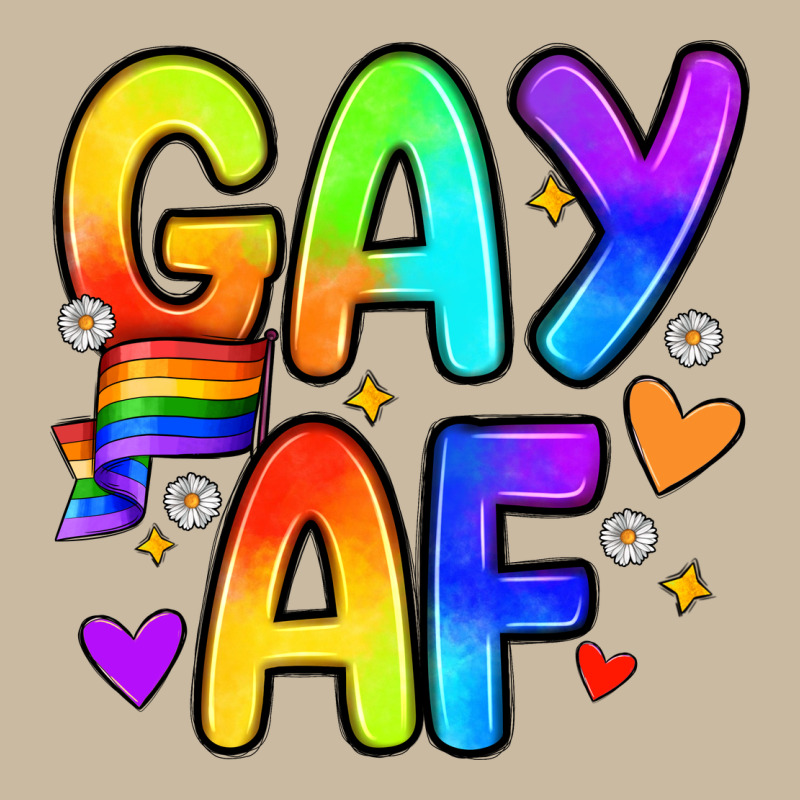 Gay Af Long Sleeve Tee by Zillion Design Studio | Teevron